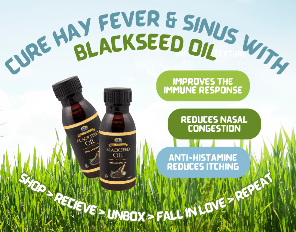 100% Pure Blackseed Oil (60-250ml)