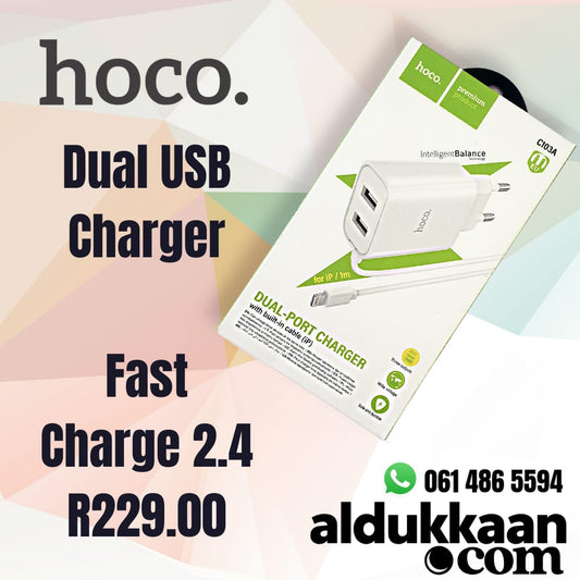 Dual USB Charger 2.4